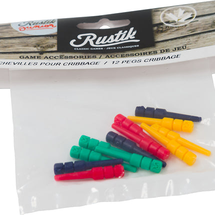 Rustik Cribbage Refill - 12 Pegs