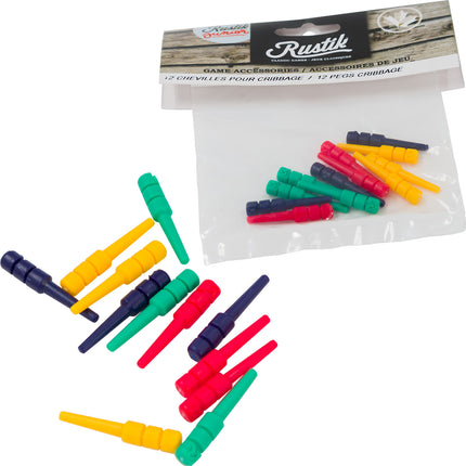 Rustik Cribbage Refill - 12 Pegs