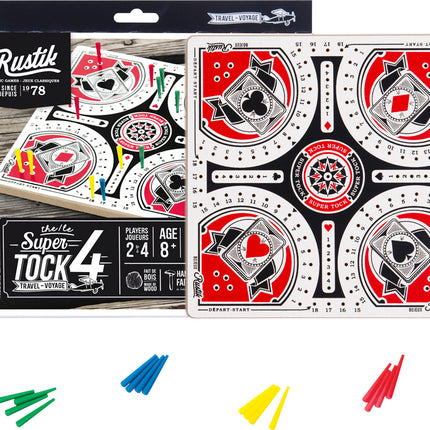 Rustik Tock/Pachisi - Travel Edition