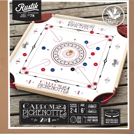 Rustik 2 -in-1 Pinnochi & Carrom