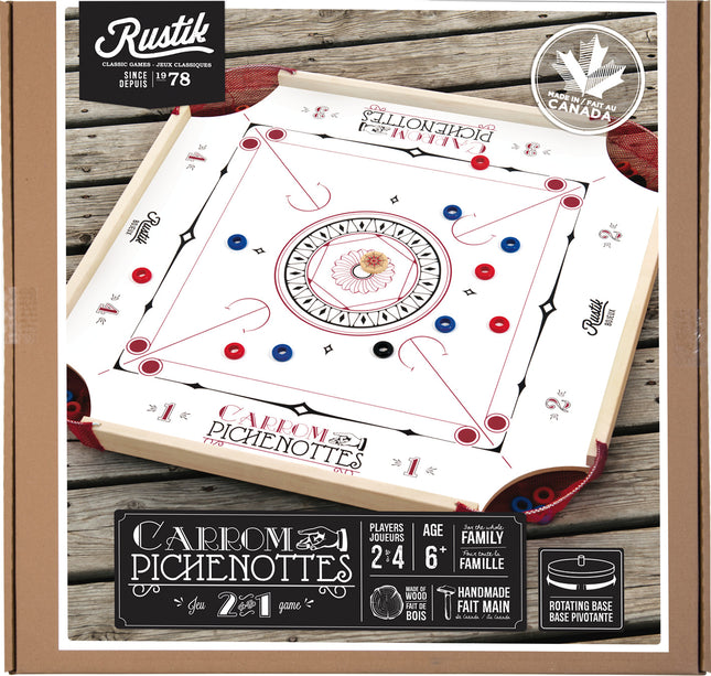 Rustik 2 -in-1 Pinnochi & Carrom