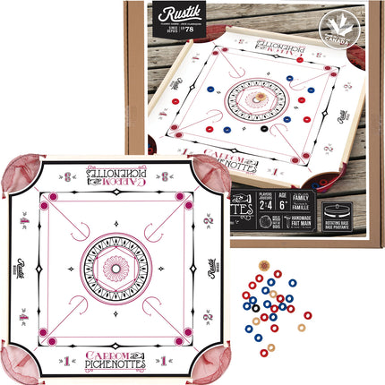 Rustik 2 -in-1 Pinnochi & Carrom