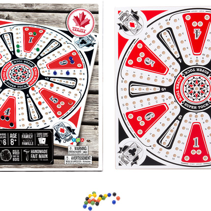 Rustik 6-Player Tock/Pachisi Game