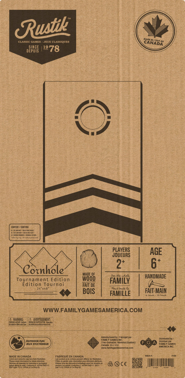 Rustik Cornhole Tournament Edition