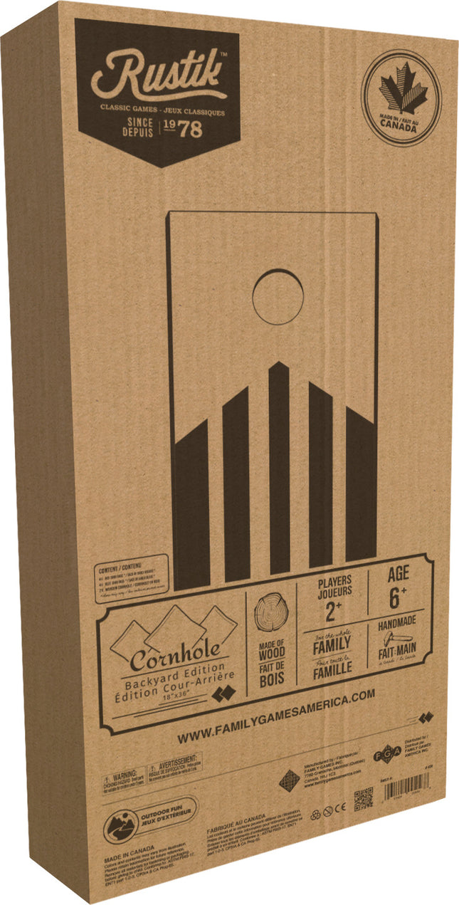 Rustik Cornhole Backyard Edition