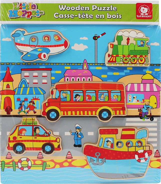 Transportation Chunky Puzzle