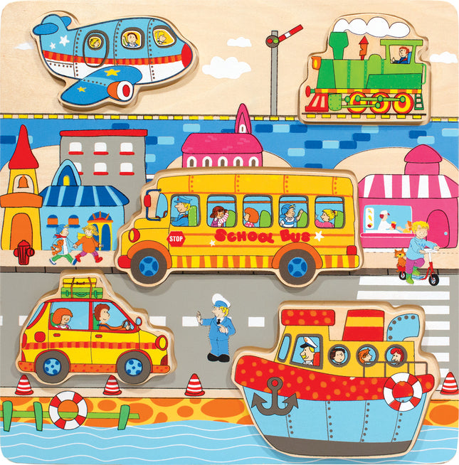 Transportation Chunky Puzzle