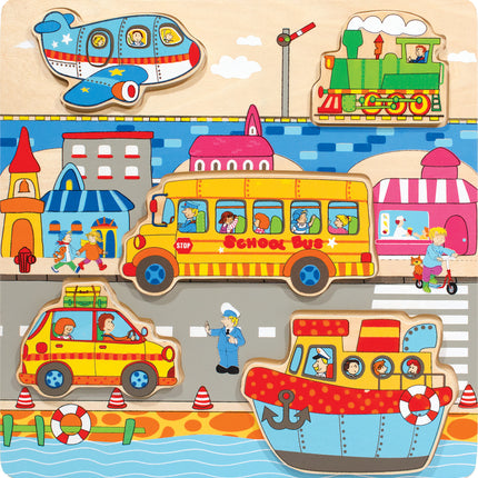 Transportation Chunky Puzzle