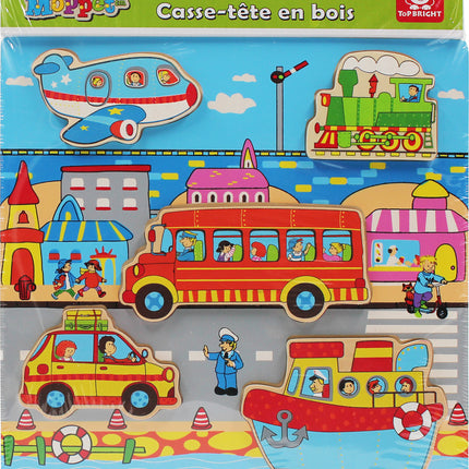 Transportation Chunky Puzzle