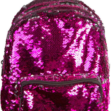 Pink/Silver Magic Sequin Mini Backpack