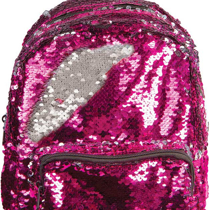 Pink/Silver Magic Sequin Mini Backpack