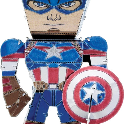 Metal Earth Legends 3D Model - Captain America
