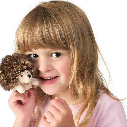 Mini Hedgehog Finger Puppet