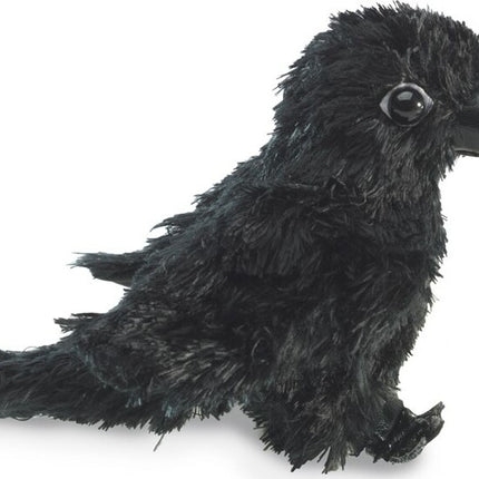 Mini Raven Finger Puppet