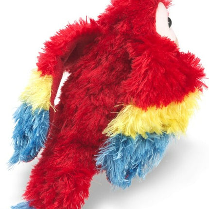 Mini Macaw, Scarlet Finger Puppet