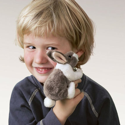 Mini Rabbit, Bunny Finger Puppet
