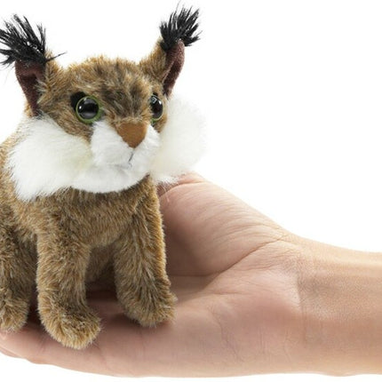 Mini Bobcat Finger Puppet