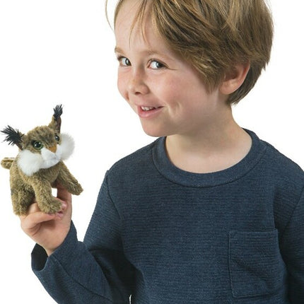Mini Bobcat Finger Puppet