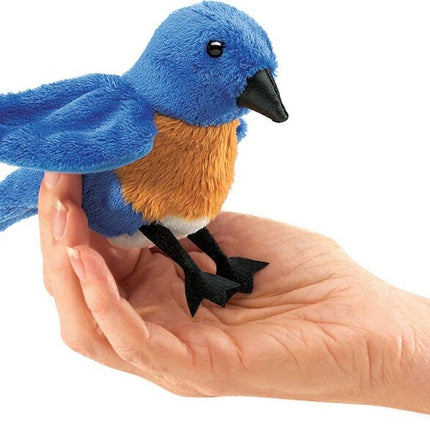 Mini Bluebird Finger Puppet