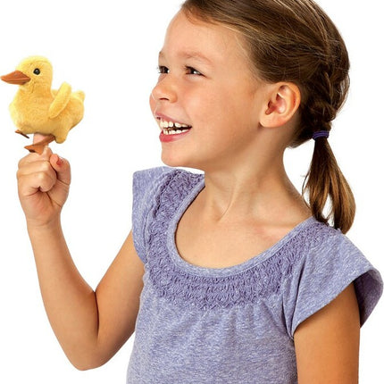 Mini Duckling Finger Puppet