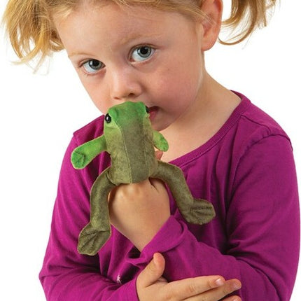 Mini Frog, Sitting Finger Puppet