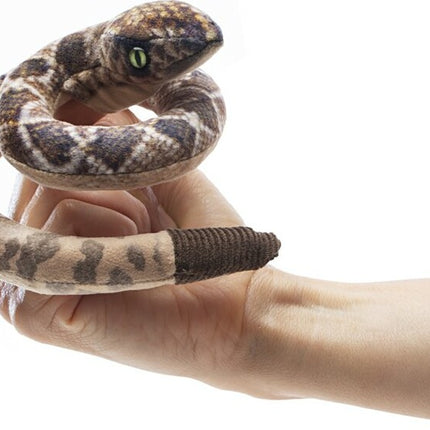 Mini Rattlesnake Finger Puppet