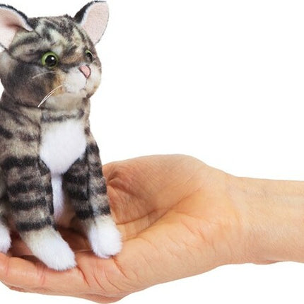 Mini Cat, Tabby Finger Puppet