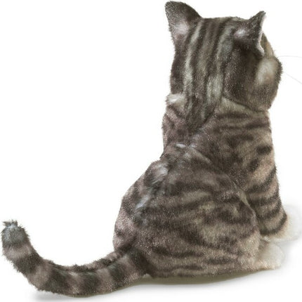 Mini Cat, Tabby Finger Puppet