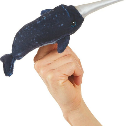 Mini Narwhal Finger Puppet