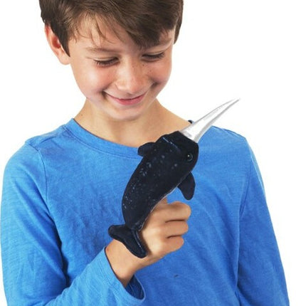 Mini Narwhal Finger Puppet