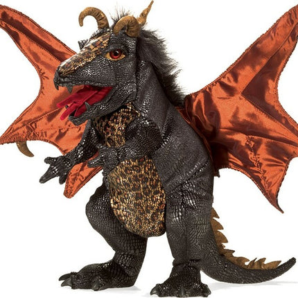 Dragon, Black Hand Puppet