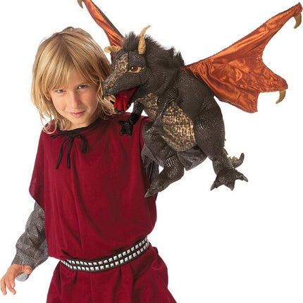 Dragon, Black Hand Puppet