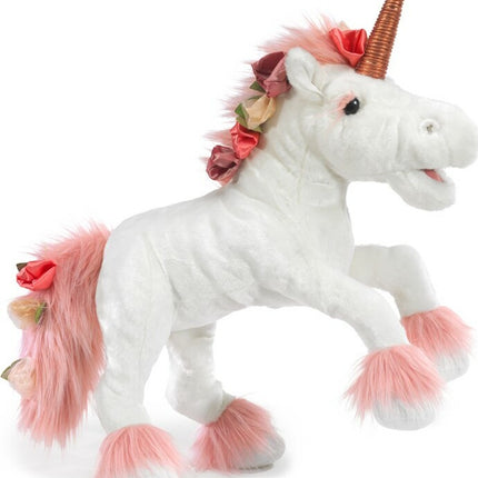 Unicorn, Music Box Hand Puppet