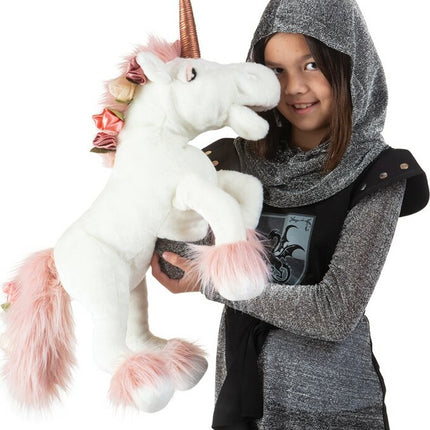 Unicorn, Music Box Hand Puppet