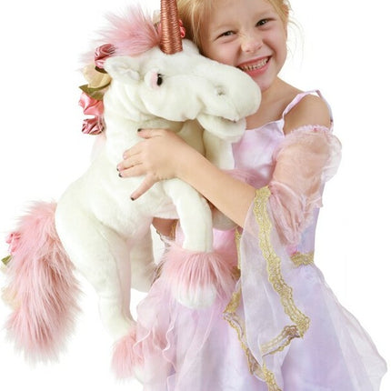 Unicorn, Music Box Hand Puppet