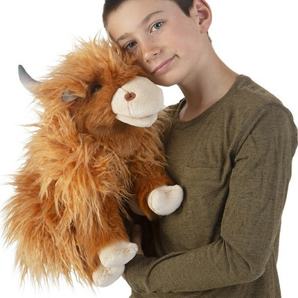 Cow, Highland Hand Puppet