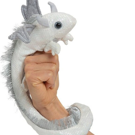 Pearl Dragon Wristlet Finger Puppet