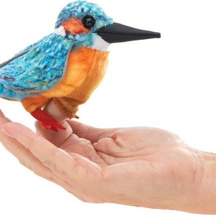 Mini Common Kingfisher Finger Puppet