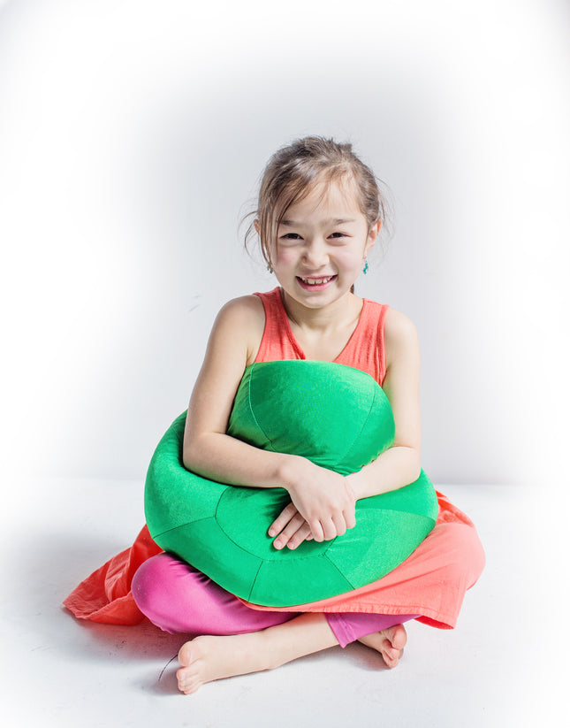 Mushy Smushy Bean Bag Chairs-green-mini Mushy Smushy 13"