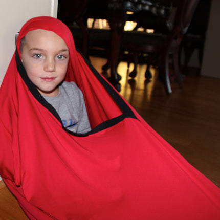 Space Explorers-small-red (40"l X 26"w)-solid