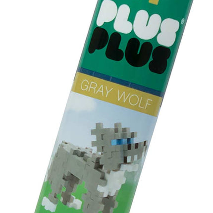 Plus-Plus Tube - Gray Wolf