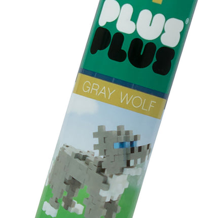 Plus-Plus Tube - Gray Wolf