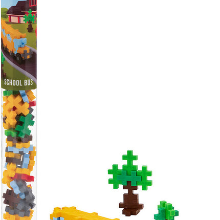 Plus-Plus Tube 70 pc - School Bus