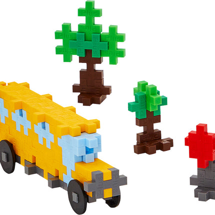 Plus-Plus Tube 70 pc - School Bus