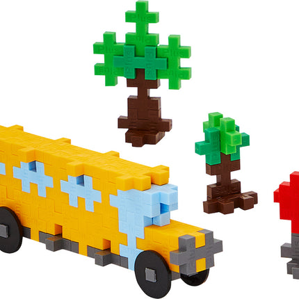 Plus-Plus Tube 70 pc - School Bus