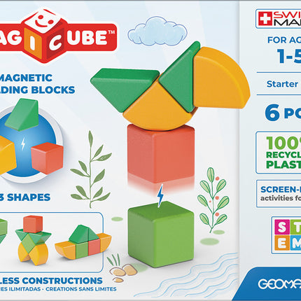 Magicubes Shapes Recycled 6 pcs