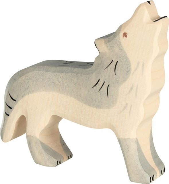 Wolf, Howling - Holztiger