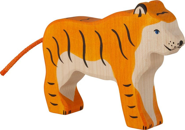Tiger, Standing - Holztiger