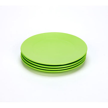 Green Eats Snack Plate-4 Per Set-green