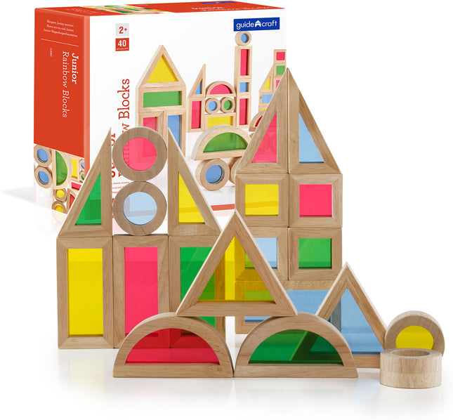 Jr. Rainbow Blocks - 40 pc. set